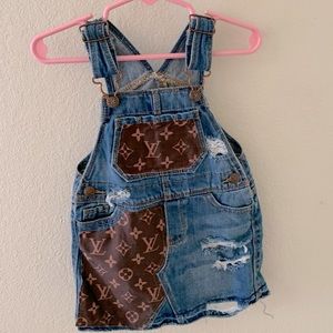 18mo. LV overall dress